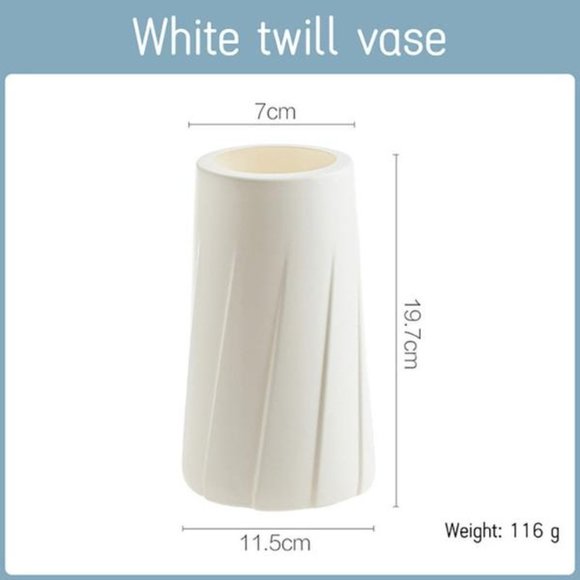 Morandi Plastic Vase - Picture 8 of 15